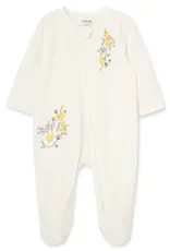 Little Me Primrose Zip Footie