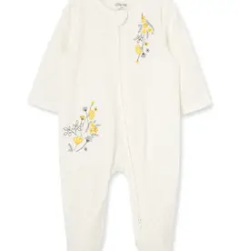 Little Me Primrose Zip Footie