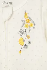 Little Me Primrose Zip Footie