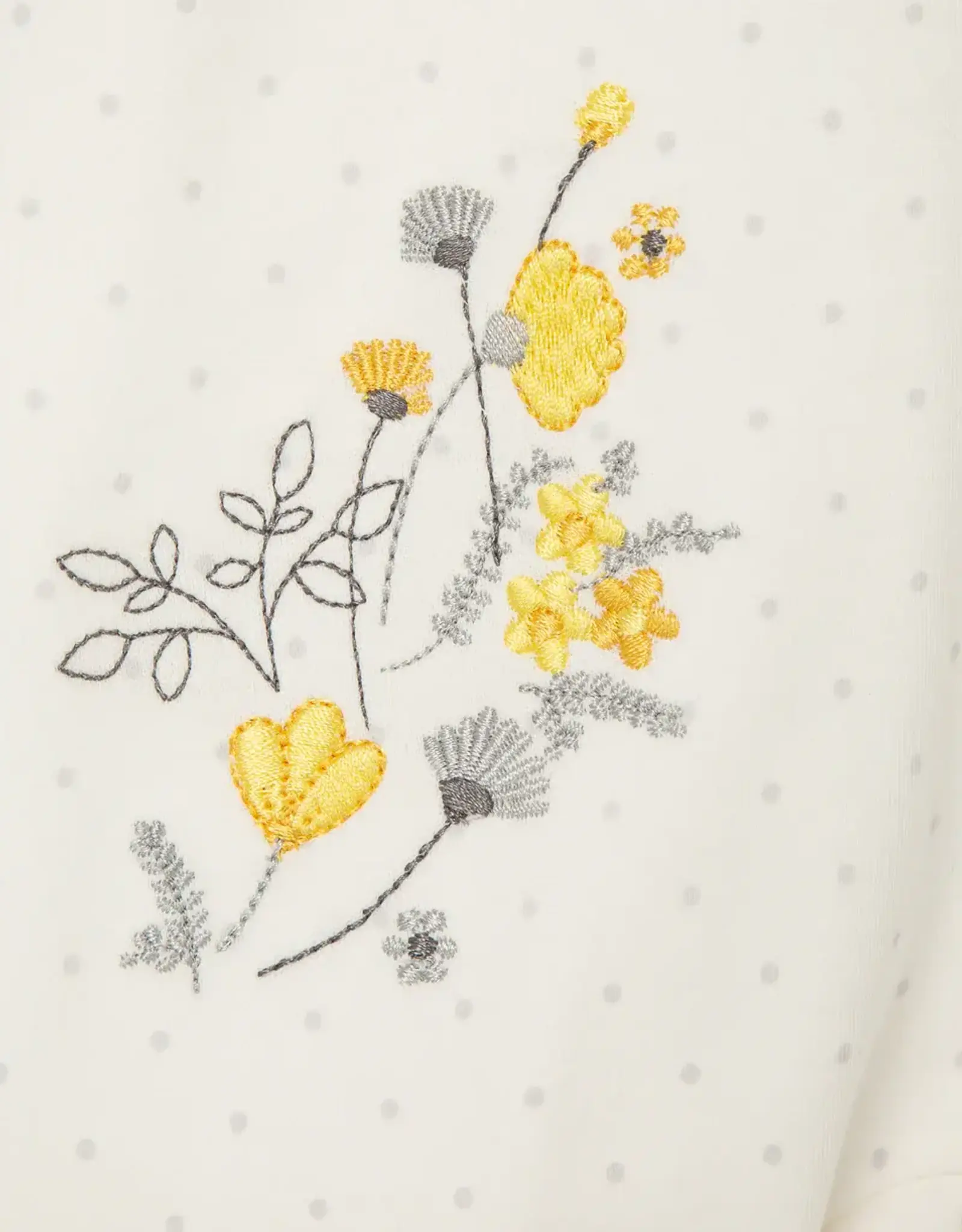 Little Me Primrose Zip Footie