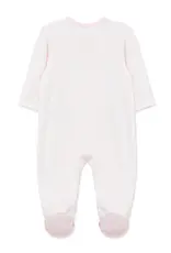 Little Me Lovely Pups 2-Way-Zip Footed One-Piece