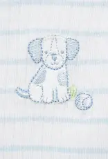 Little Me Peppy Puppies 3-Piece Cardigan Set