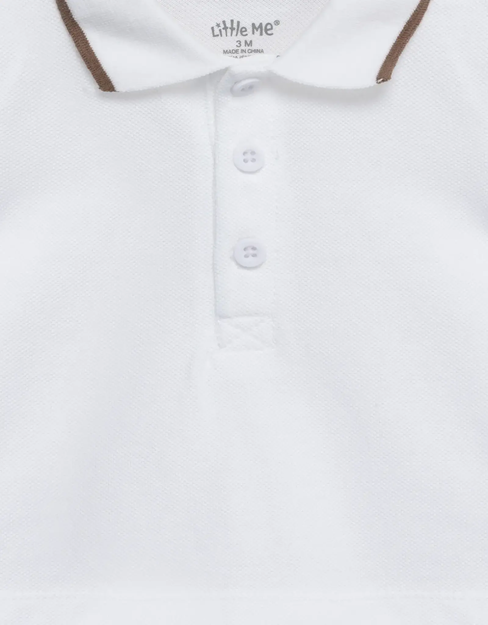 Little Me Puppies Woven Shortall Set