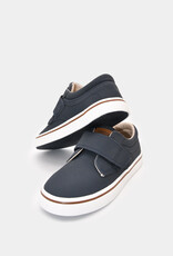 Navy Velcro Sneakers