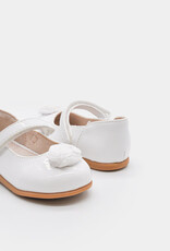 Mayoral White Flower Flats