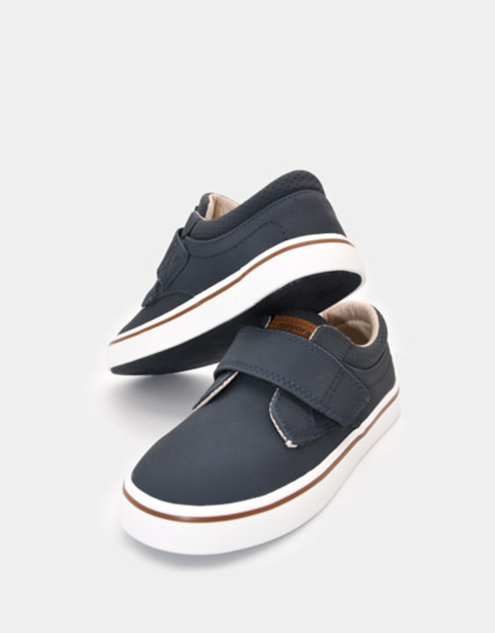 Navy Velcro Sneakers