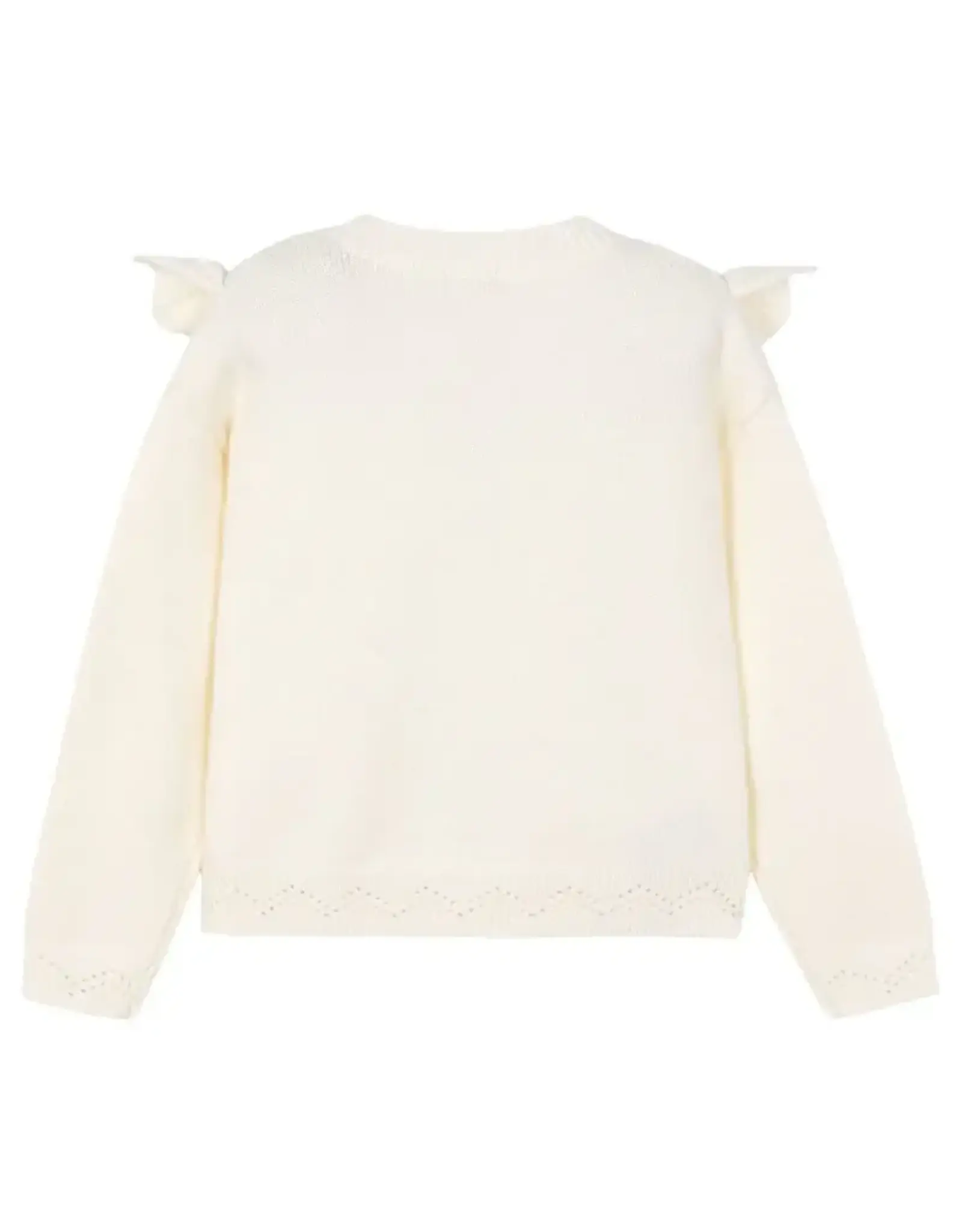 Mayoral Macchiato Openwork Knit Sweater