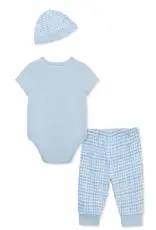 Little Me Golf Bear Bodysuit & Pant Set