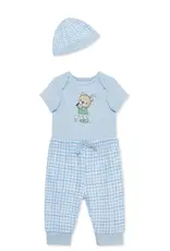 Little Me Golf Bear Bodysuit & Pant Set