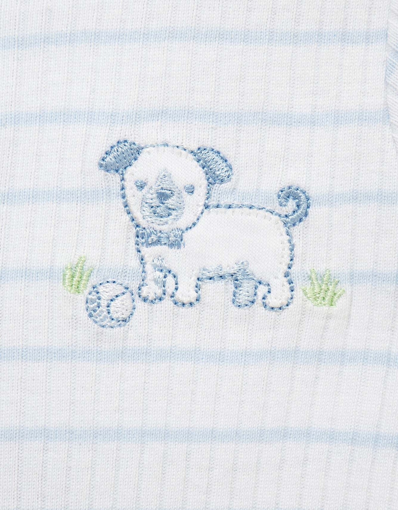 Little Me Peppy Puppies Rompers (2-Pack)