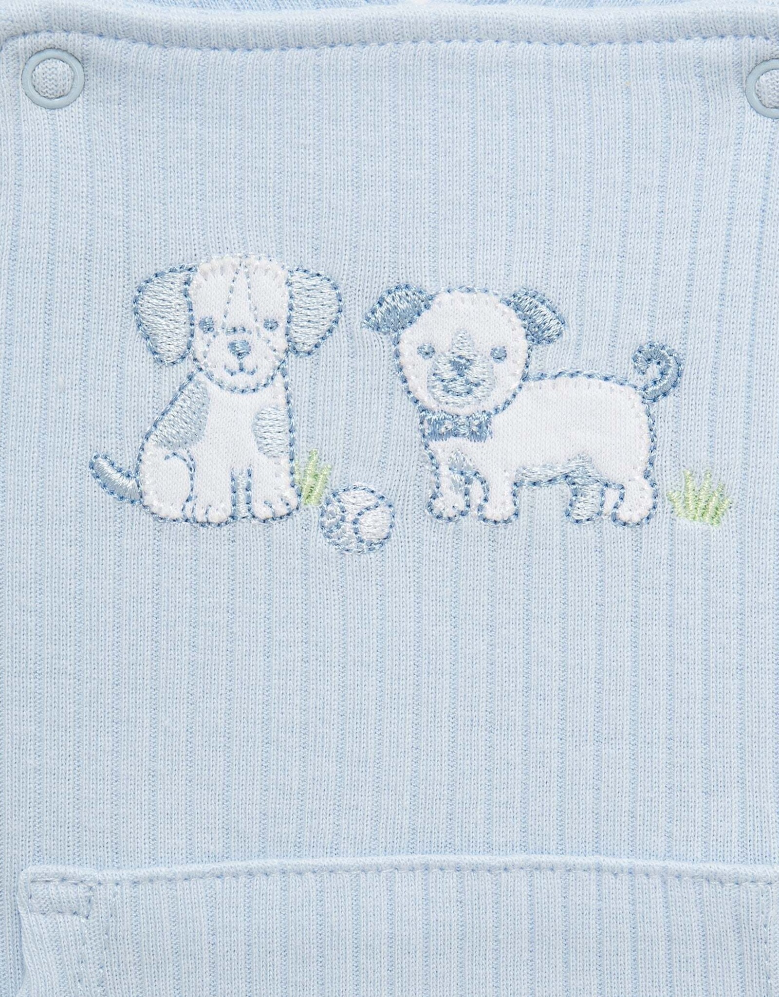 Little Me Peppy Puppies Shortall Set