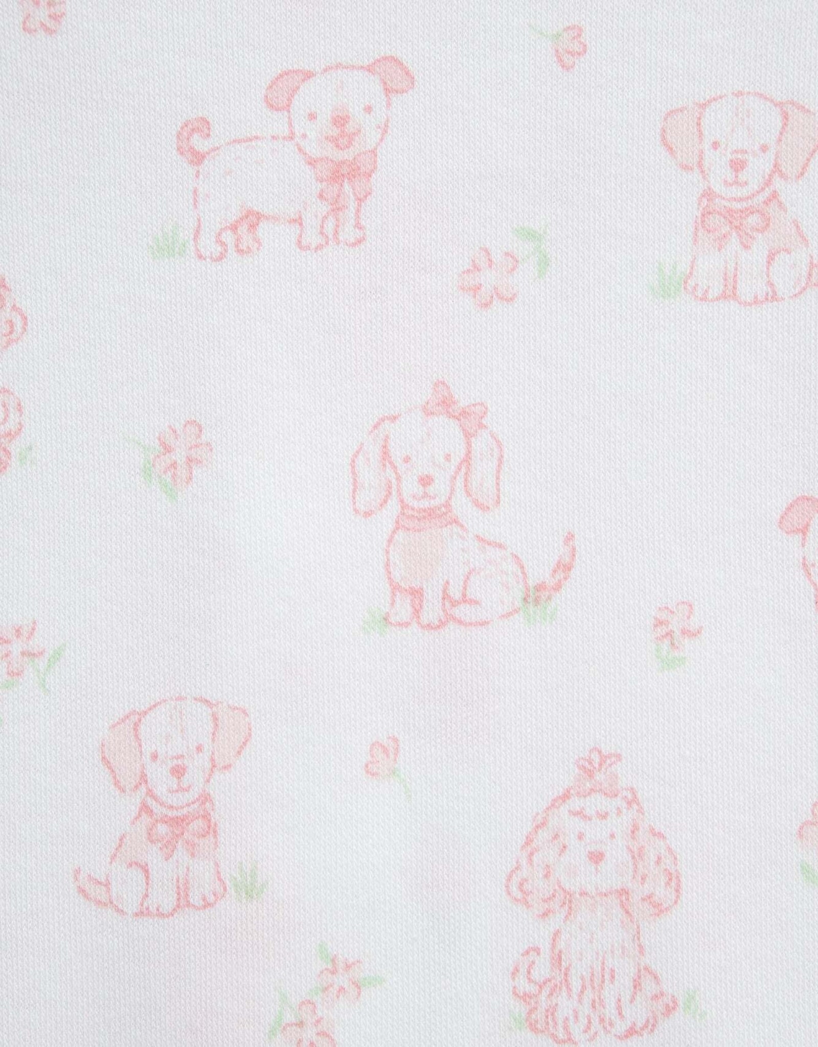 Little Me Pretty Puppies 2-Way-Zip Footies (2-Pack)