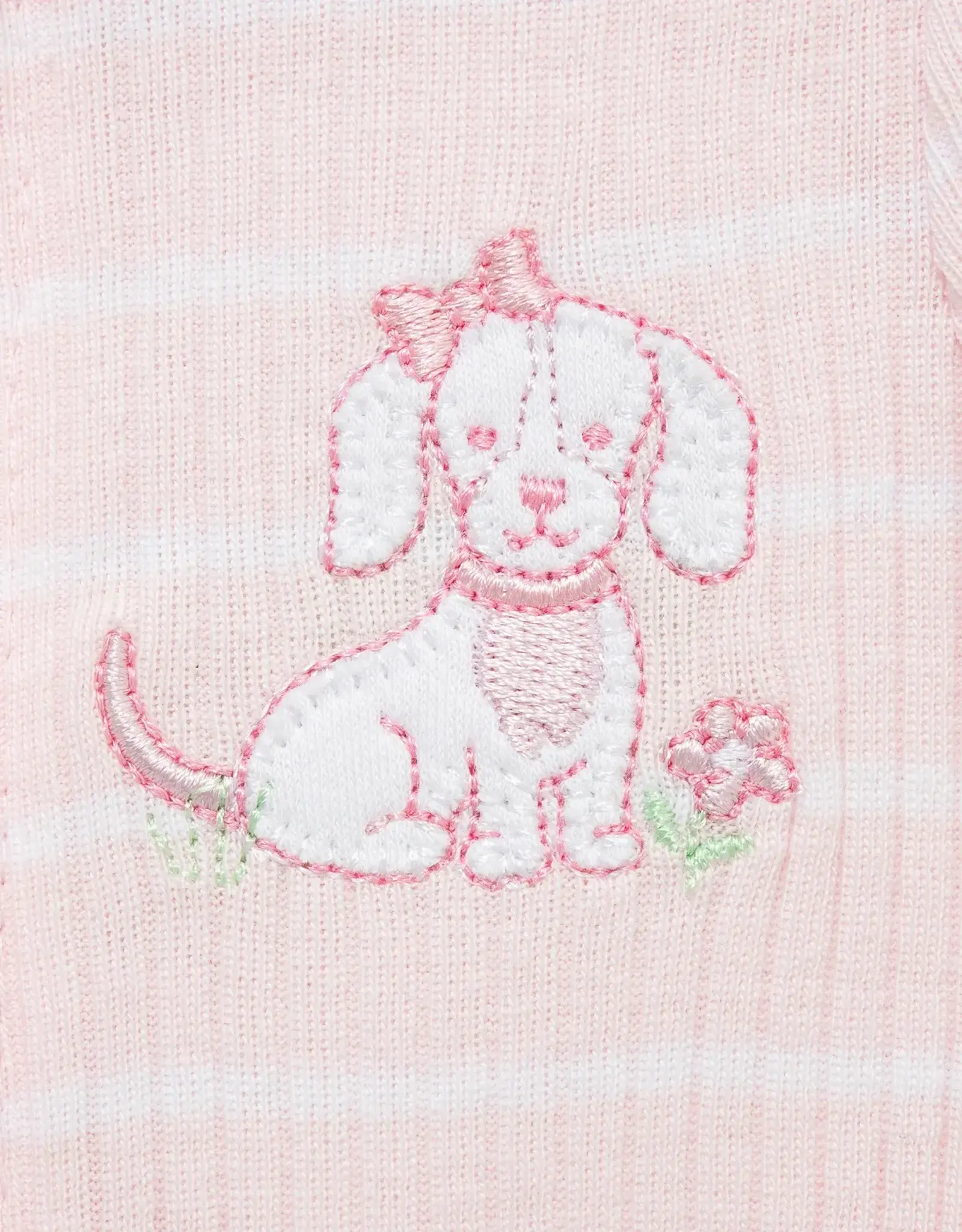 Little Me Pretty Puppies Rompers (2-Pack)