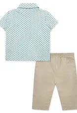 Little Me Golf Polo & Pant Set