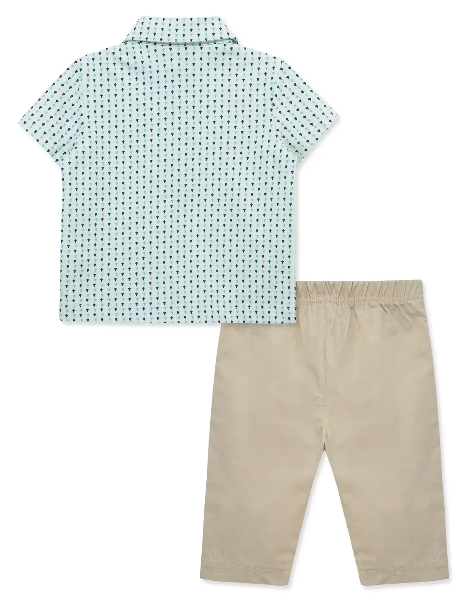 Little Me Golf Polo & Pant Set