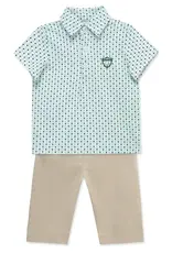 Little Me Golf Polo & Pant Set