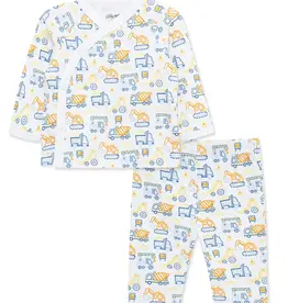 Little Me Truck Zone 2-Piece Cardigan Set