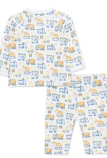 Little Me Truck Zone 2-Piece Cardigan Set