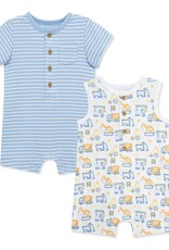 Little Me Truck Zone Rompers (2-Pack)