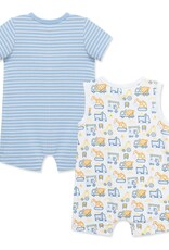 Little Me Truck Zone Rompers (2-Pack)