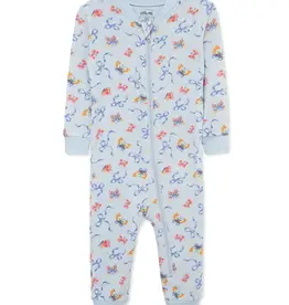 Little Me Bow Zip Front One-Piece