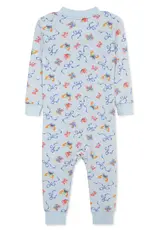 Little Me Bow Zip Front One-Piece