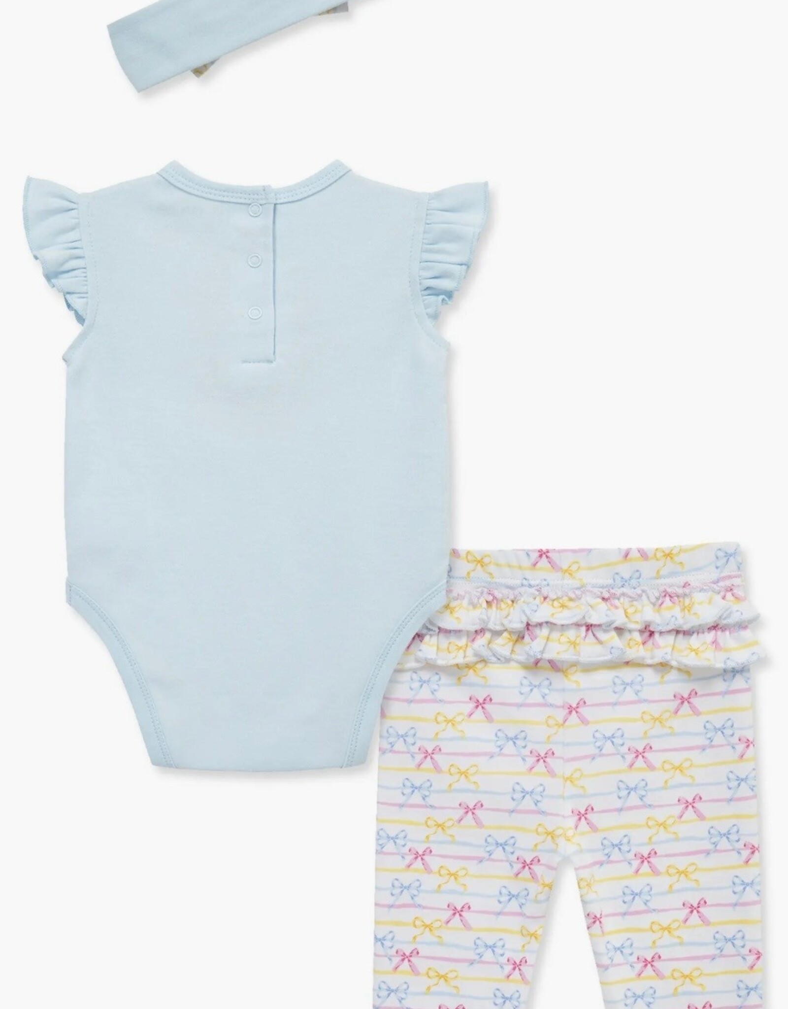 Little Me Bow Bodysuit & Pant Set