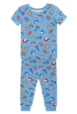 Little Me Baseball 4-Piece Pajama Set