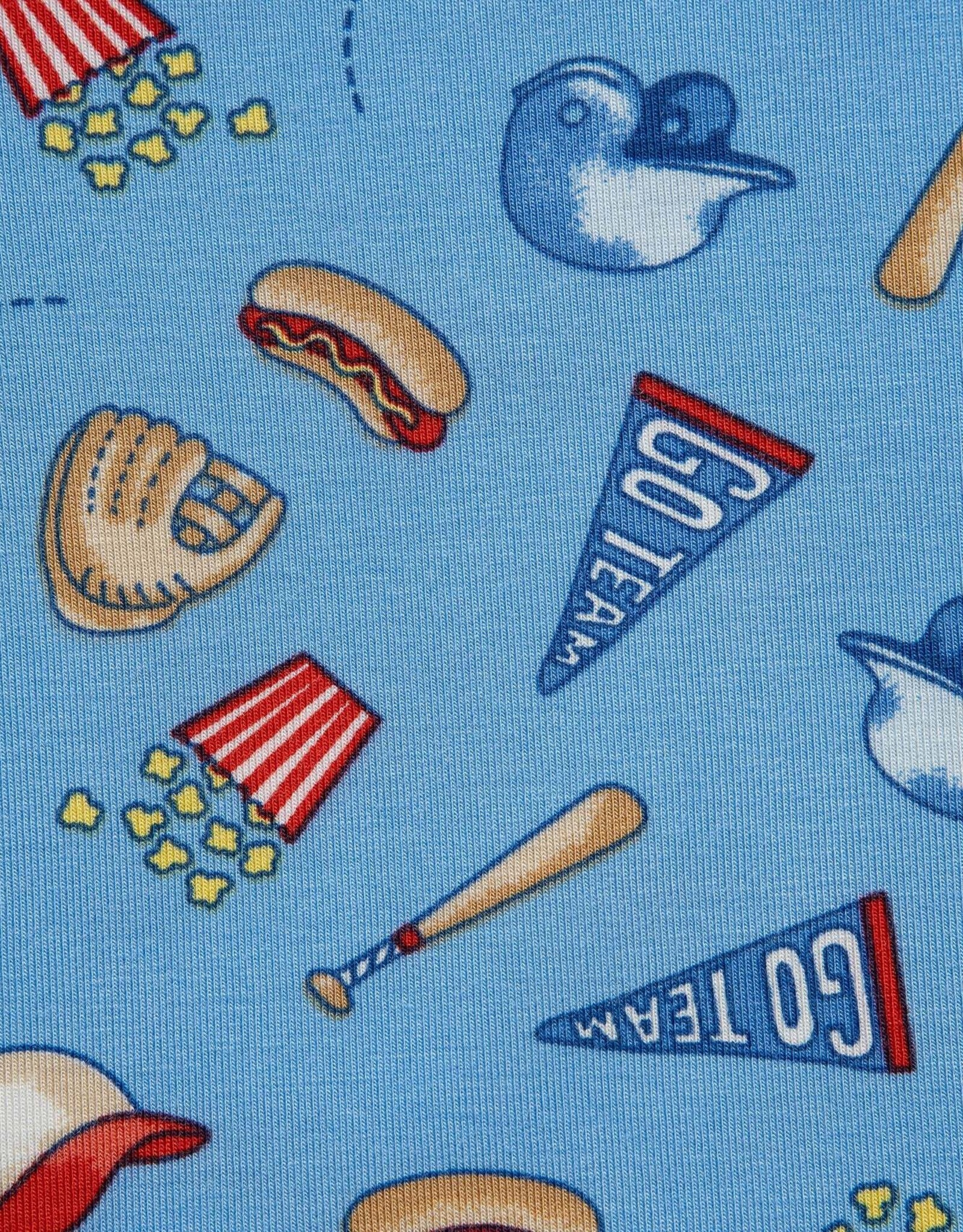 Little Me Baseball 4-Piece Pajama Set