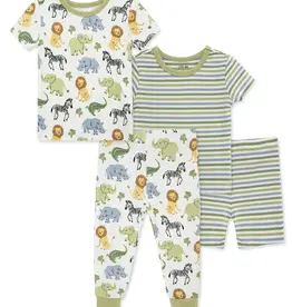 Little Me Safari 4-Piece Pajama Set