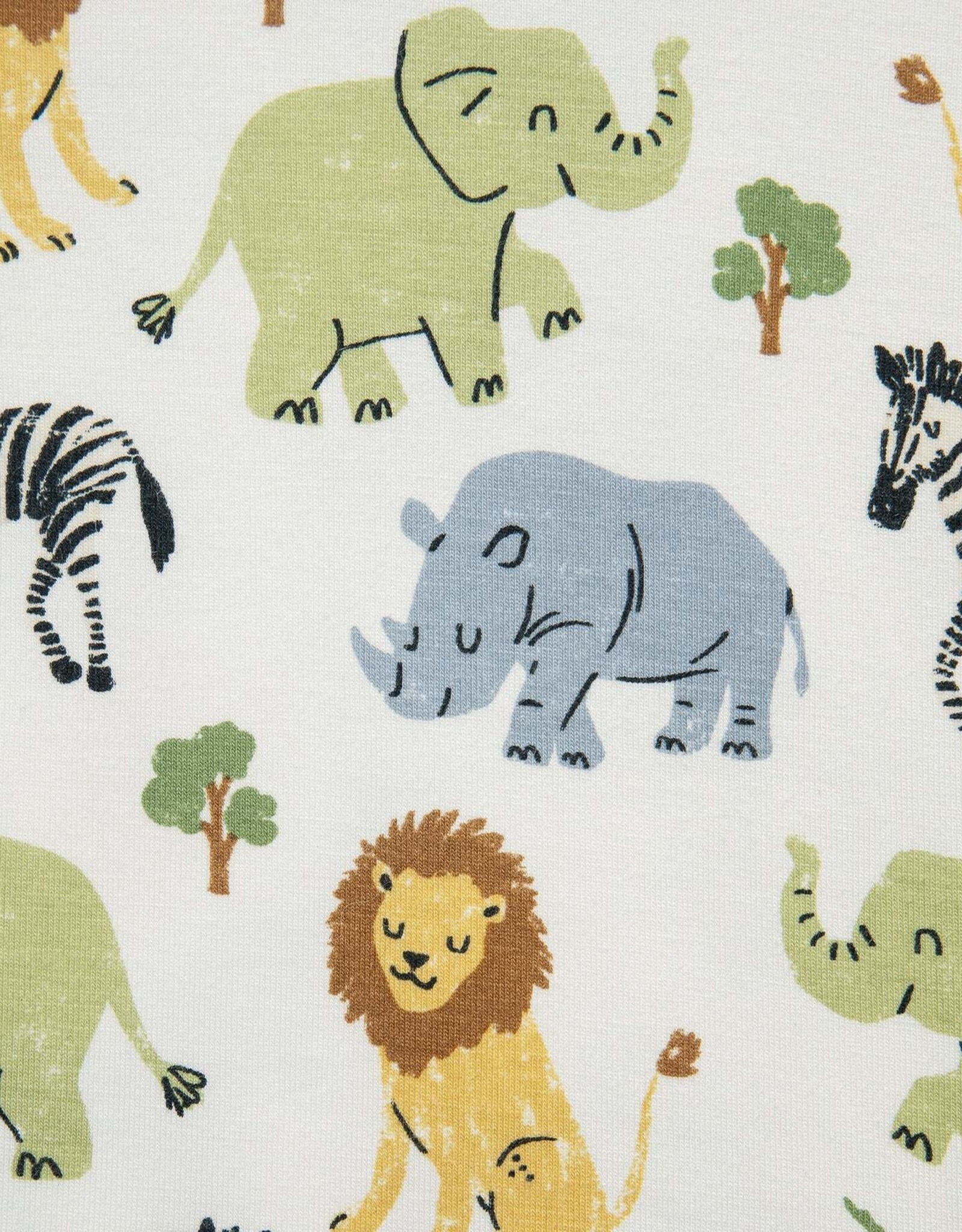 Little Me Safari 4-Piece Pajama Set