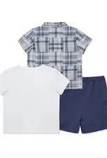 Little Me Newport 3-Piece Short Set