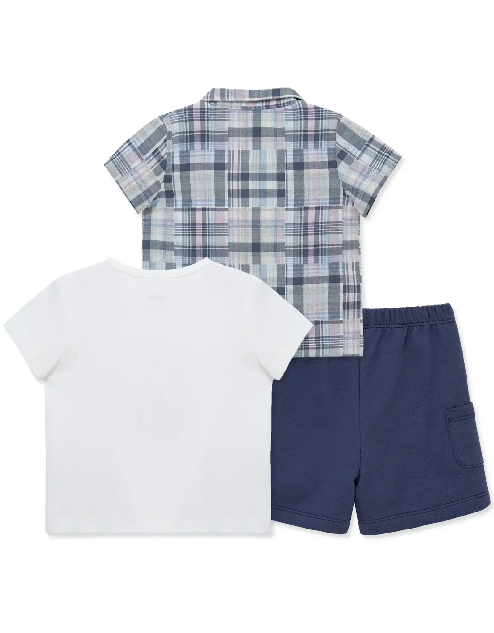 Little Me Newport 3-Piece Short Set