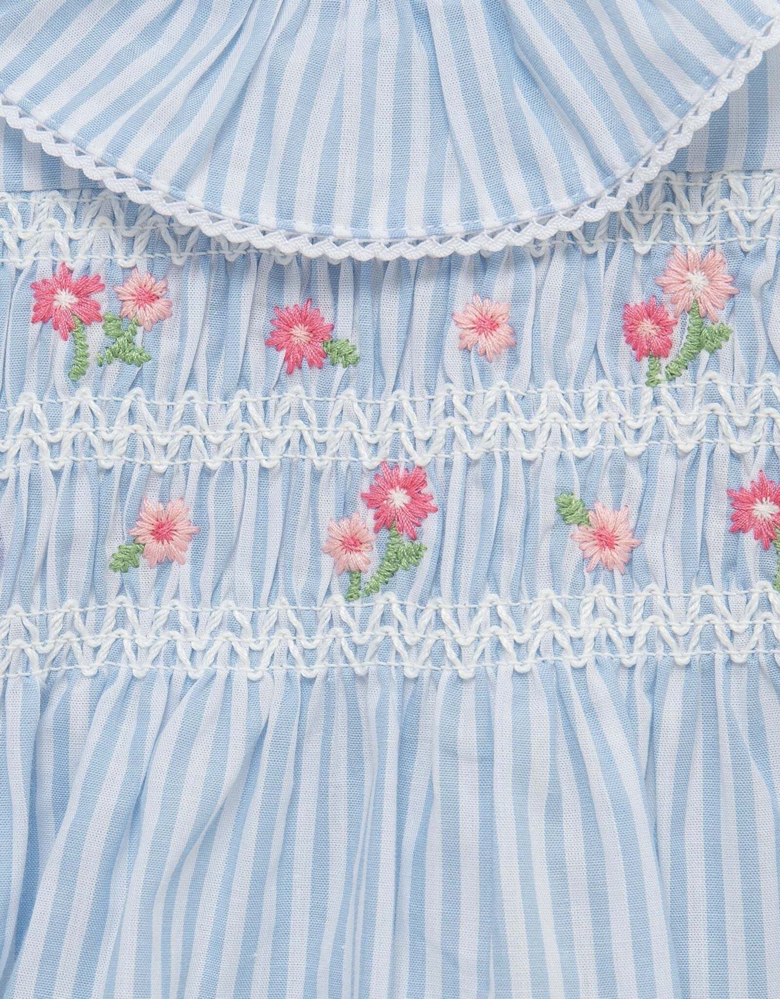 Little Me Smock Floral Woven Tunic & Legging Set