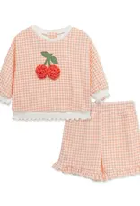 Little Me Cherry 2-Piece Active Set