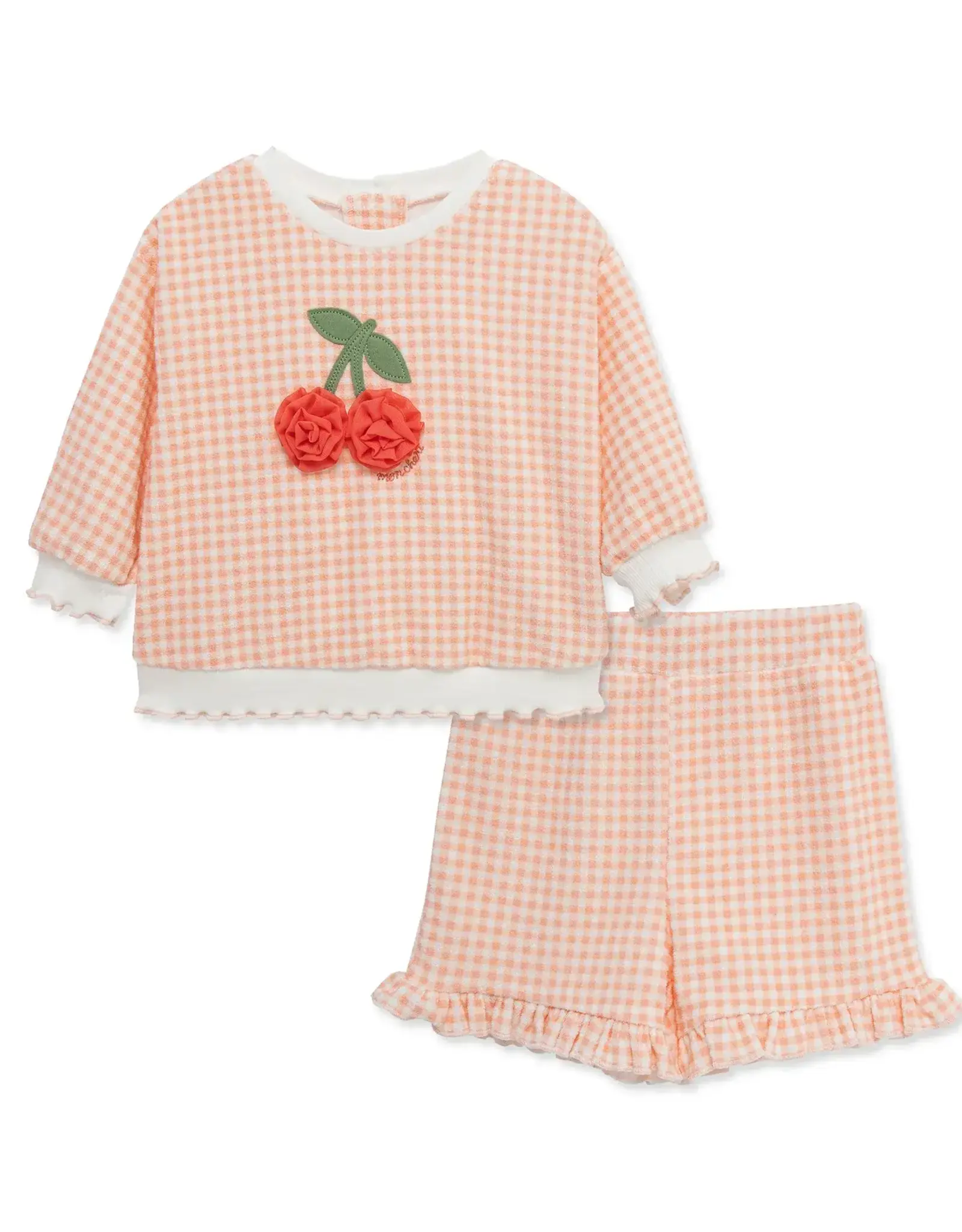 Little Me Cherry 2-Piece Active Set