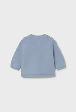 Mayoral Blue Newborn Knit Cardigan