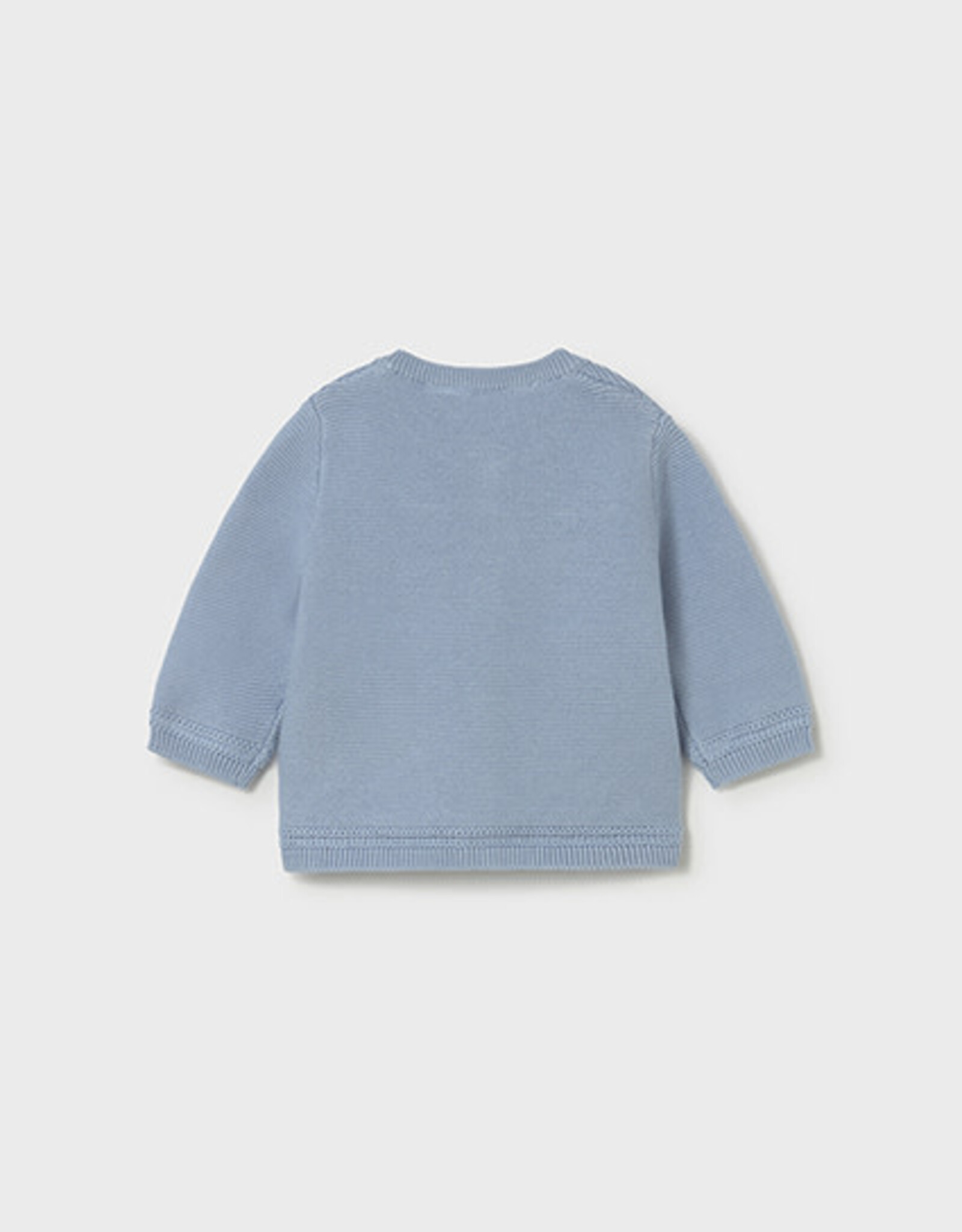 Mayoral Blue Newborn Knit Cardigan