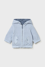 Mayoral Stars Blue Newborn Reversible Windbreaker