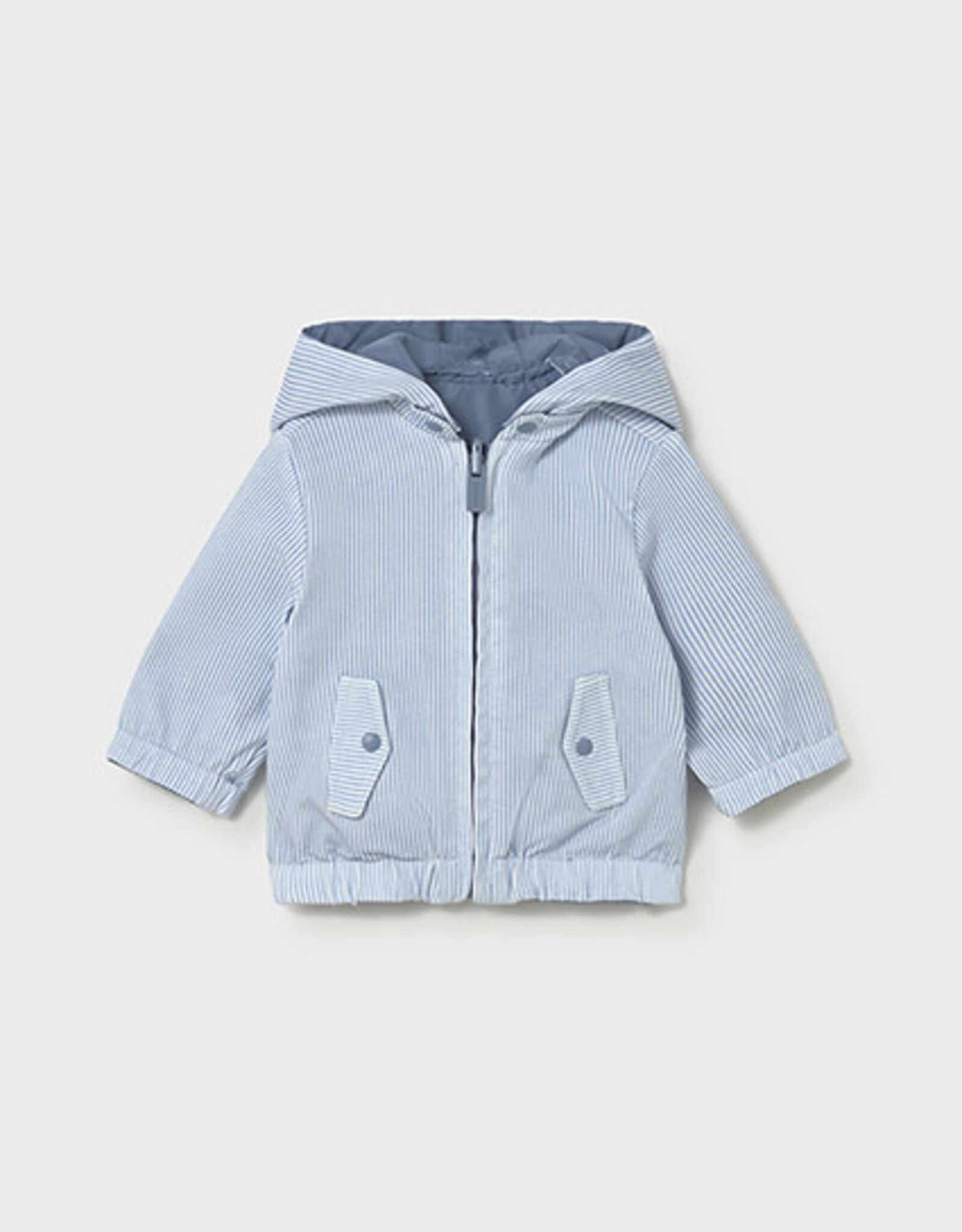 Mayoral Stars Blue Newborn Reversible Windbreaker