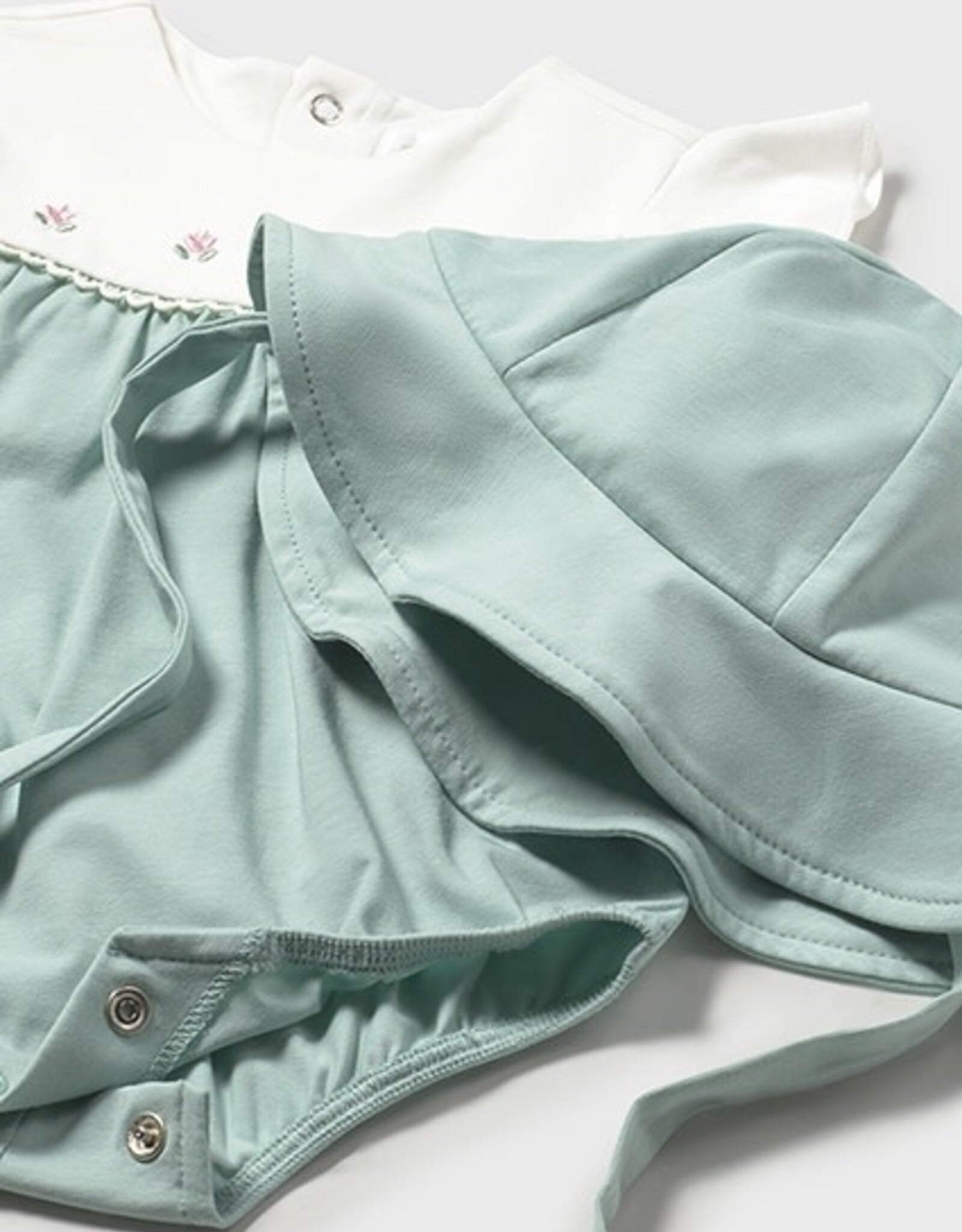 Mayoral Aqua Green Romper Set