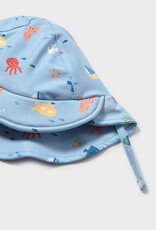 Mayoral Blue Underwater Bathsuit w/Hat