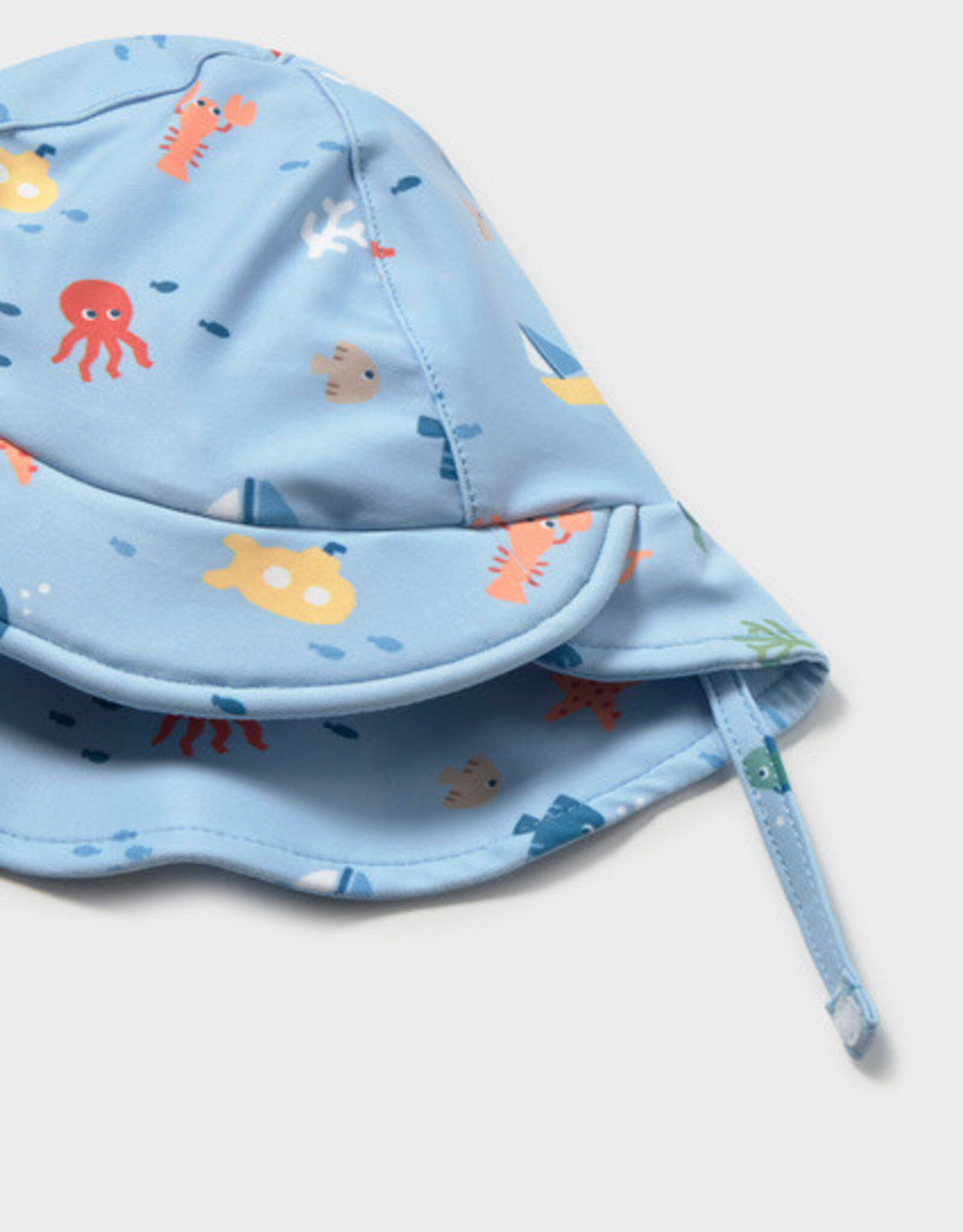 Mayoral Blue Underwater Bathsuit w/Hat