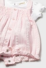 Mayoral Newborn Rose Romper Set