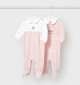 Mayoral Baby Rose Puppy 2 set long onesie