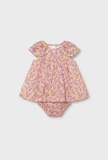 Mayoral Newborn Rose Printed Dress