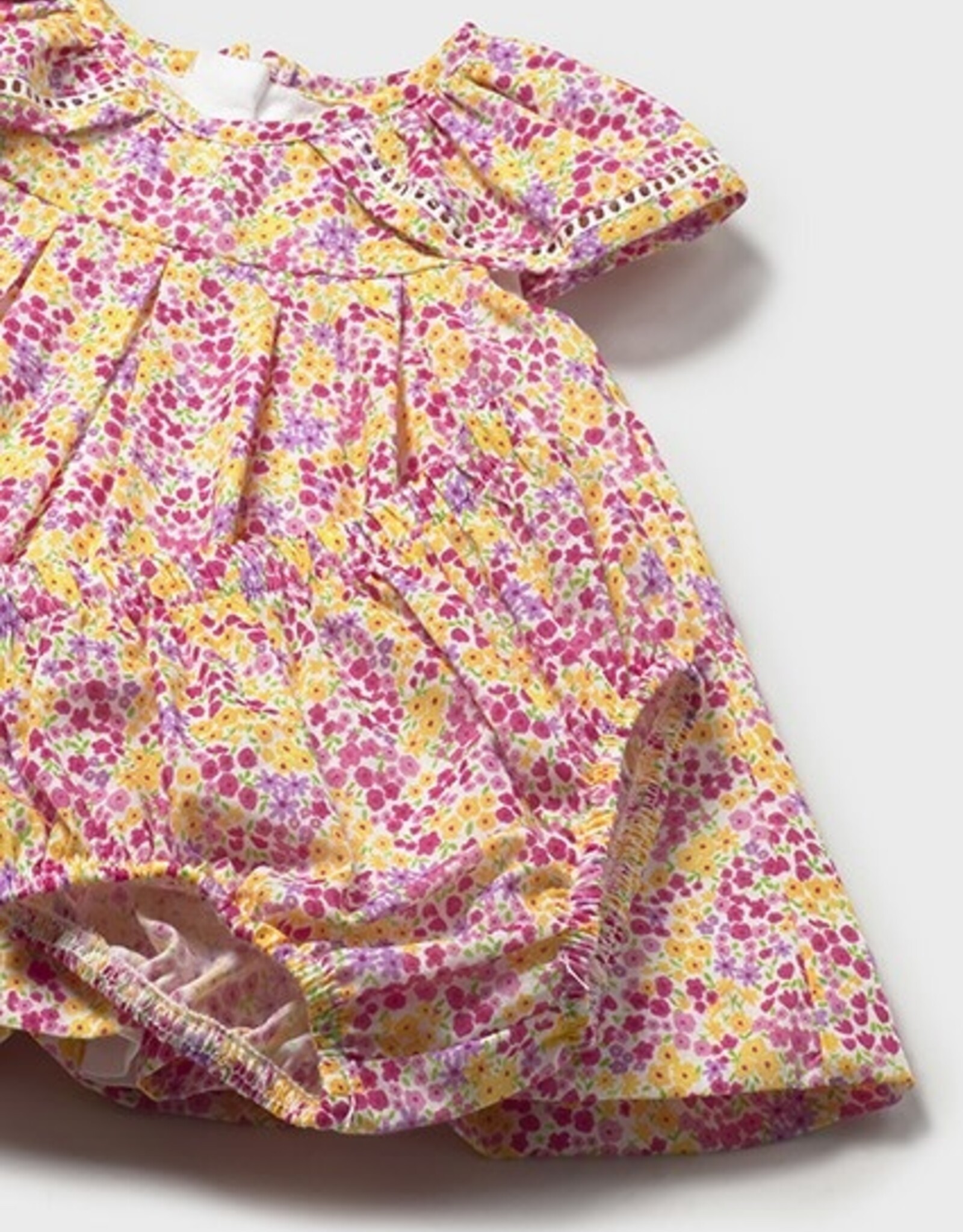 Mayoral Newborn Rose Printed Dress