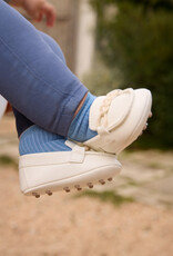 Mayoral White Newborn Moccasins