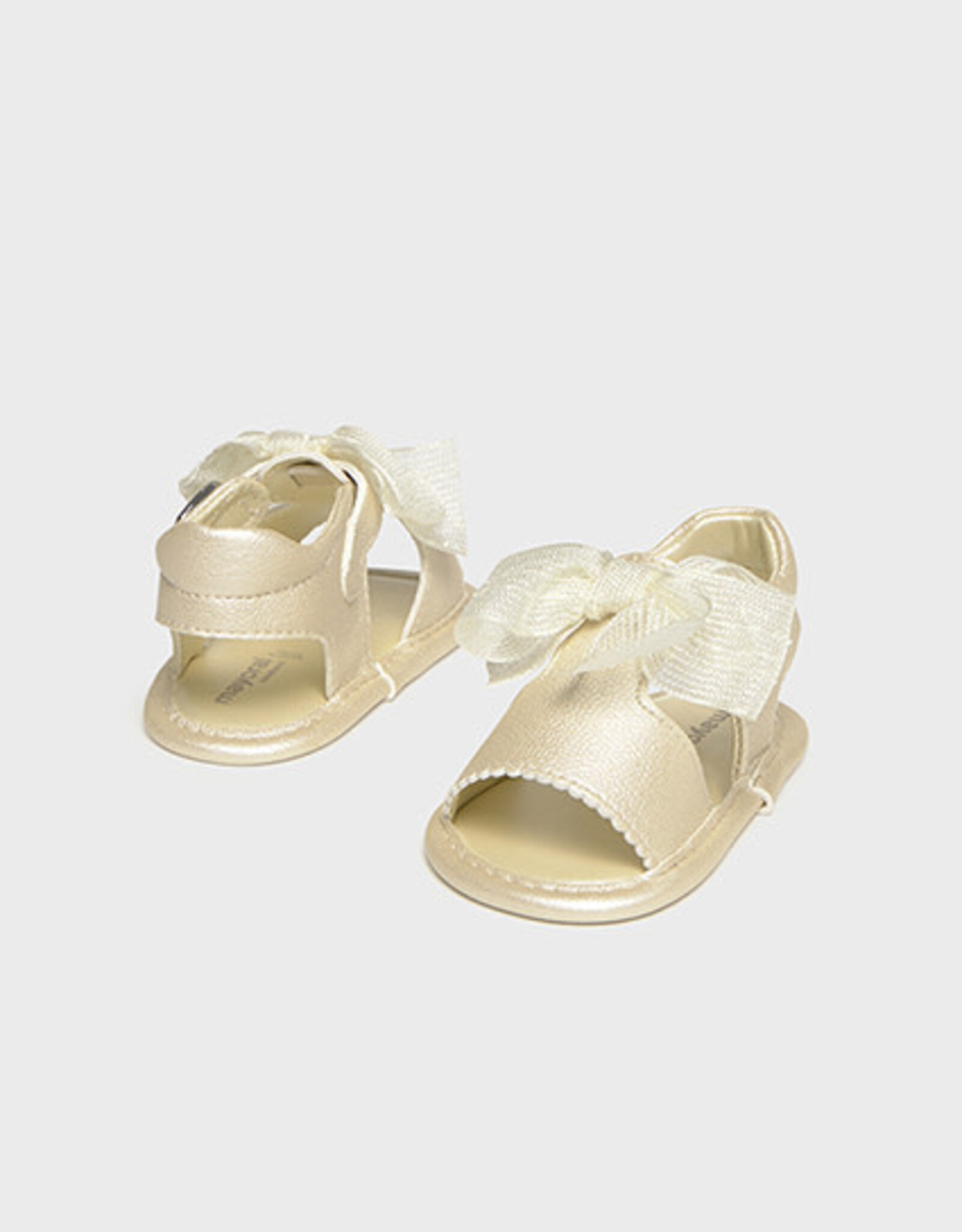 Mayoral Tranditional Menorcan Sandals - Champagne