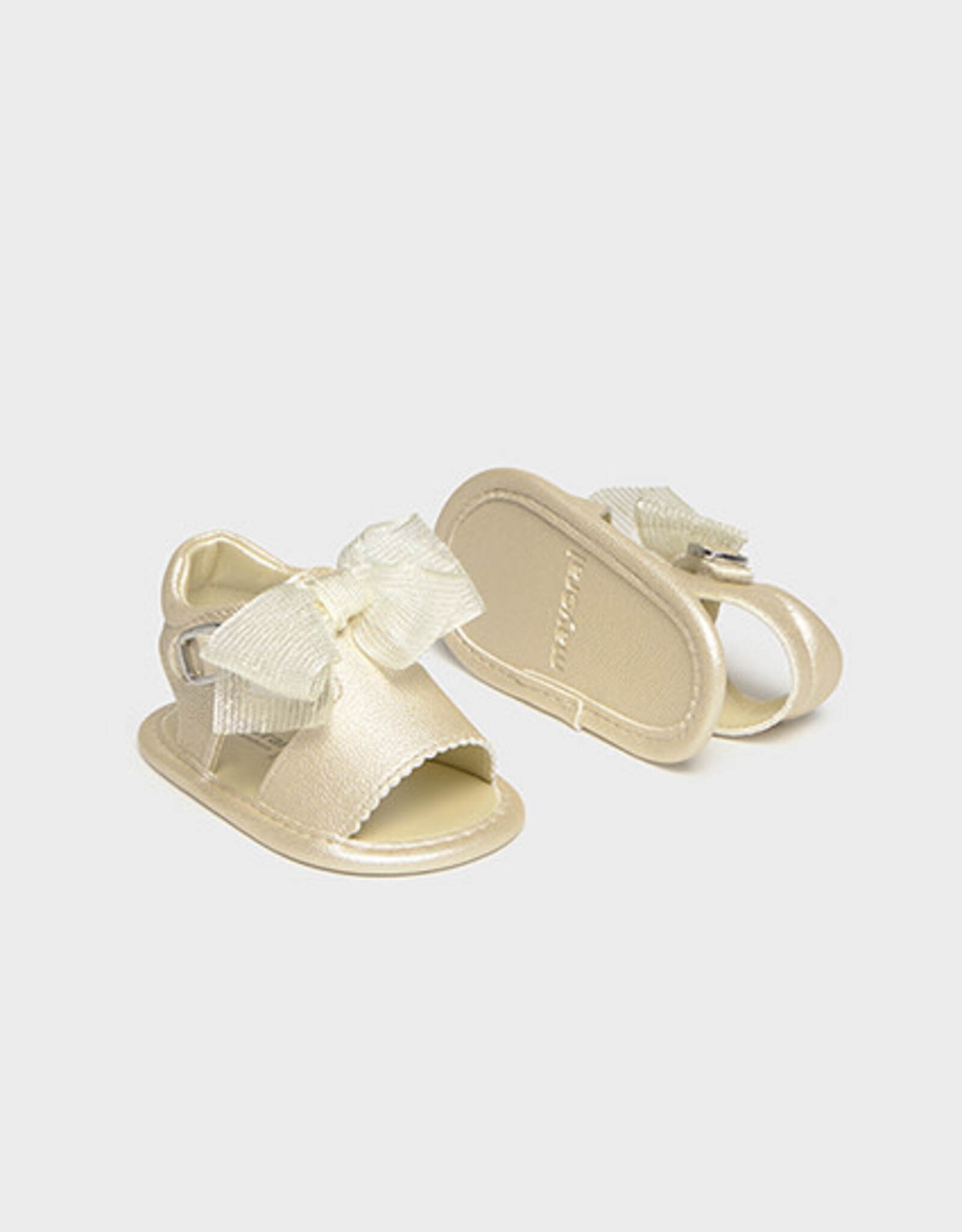 Mayoral Tranditional Menorcan Sandals - Champagne